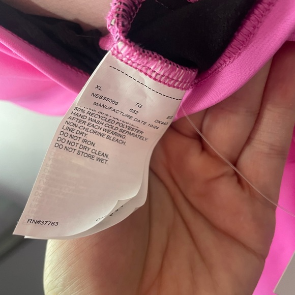 Nike Pink Mesh Swim Tank Top - Picture 7 of 8